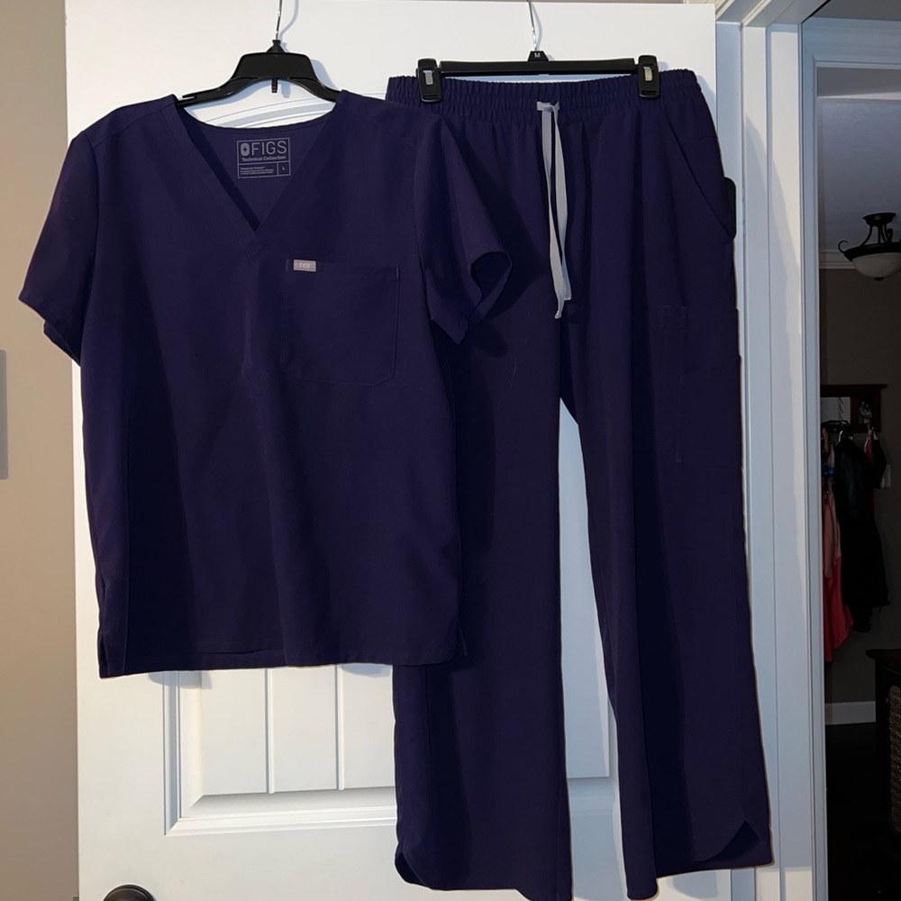 Figs purple set